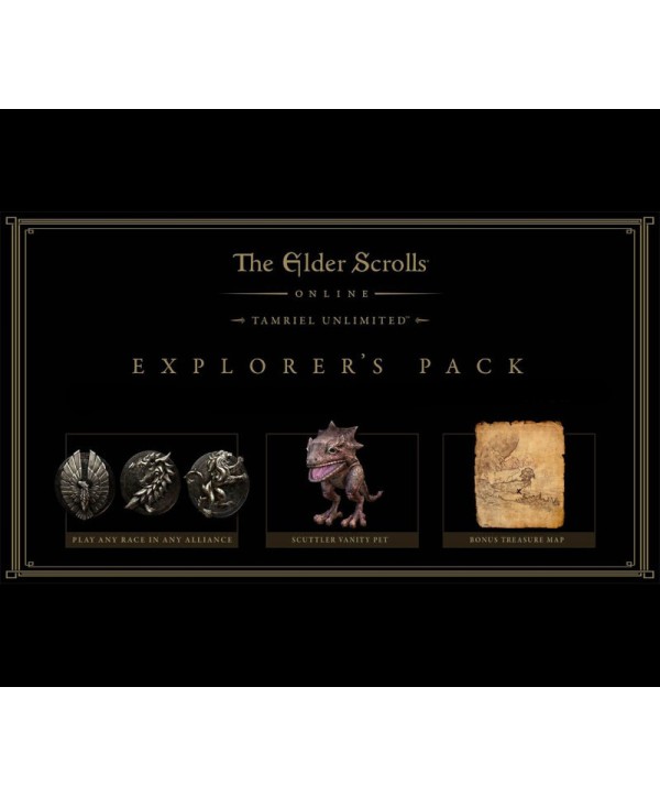 The Elder Scrolls Online - Explorer s Pack DLC PS4 PlayStation 4 Key EUROPE